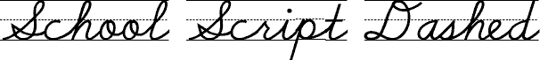 SchoolScriptDashed