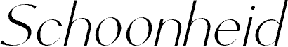 Schoonheid Italic