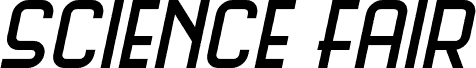 Science Fair Italic