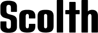 Scolth Free Bold Condensed шрифт