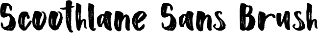 ScoothlaneSansBrush