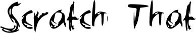 ScratchThat