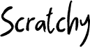 Scratchy Regular шрифт