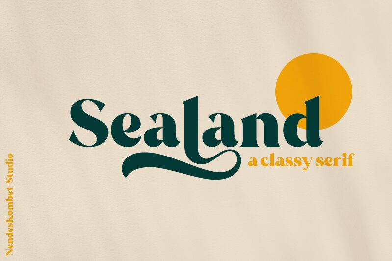 Sealand Schriftart