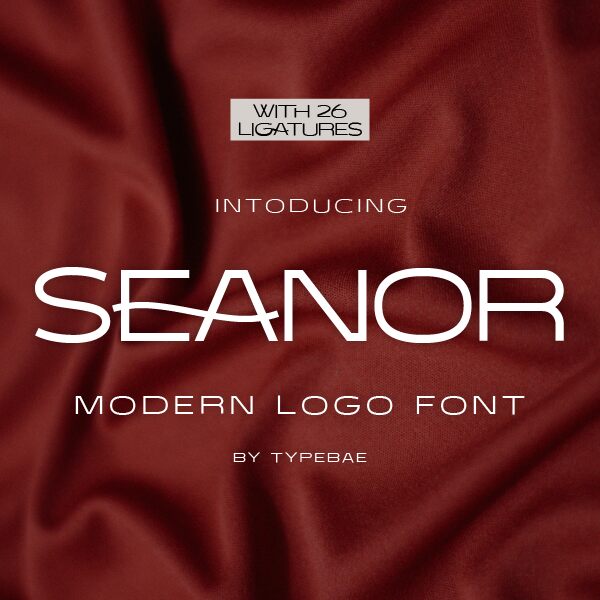 Seanor Schriftart