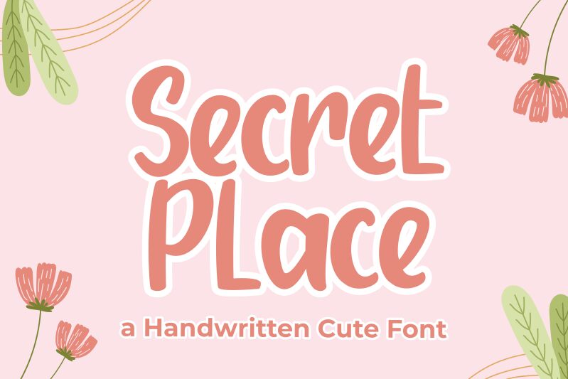 Secret Place Schriftart