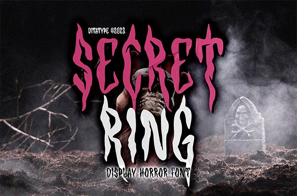 Secret Ring Schriftart
