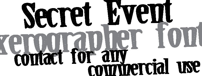 SecretEvent Carattere