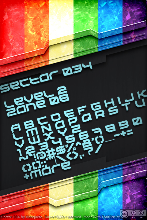 Sector 034 Czcionka