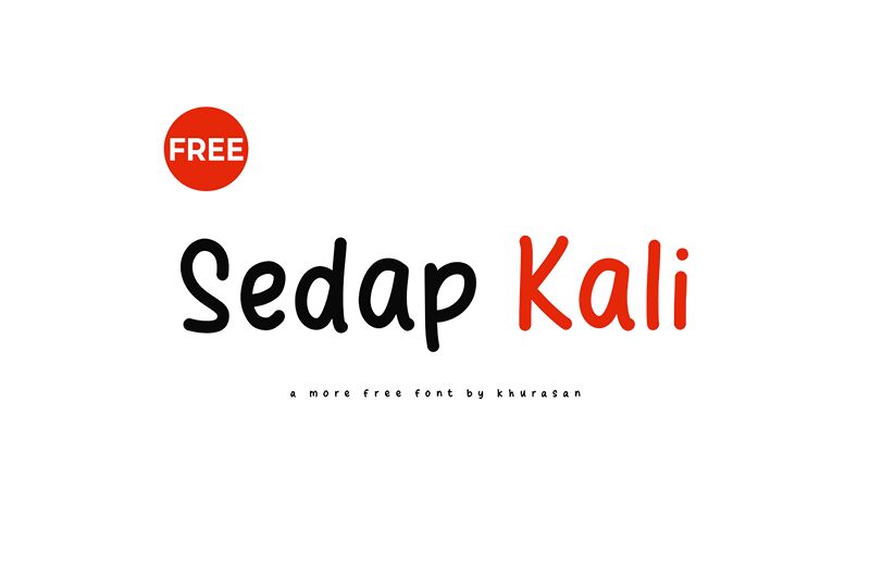 Sedap Kali 字体
