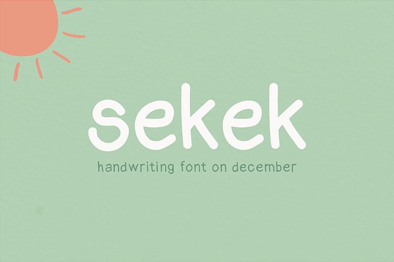 Sekek Font