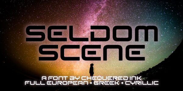 Seldom Scene Schriftart