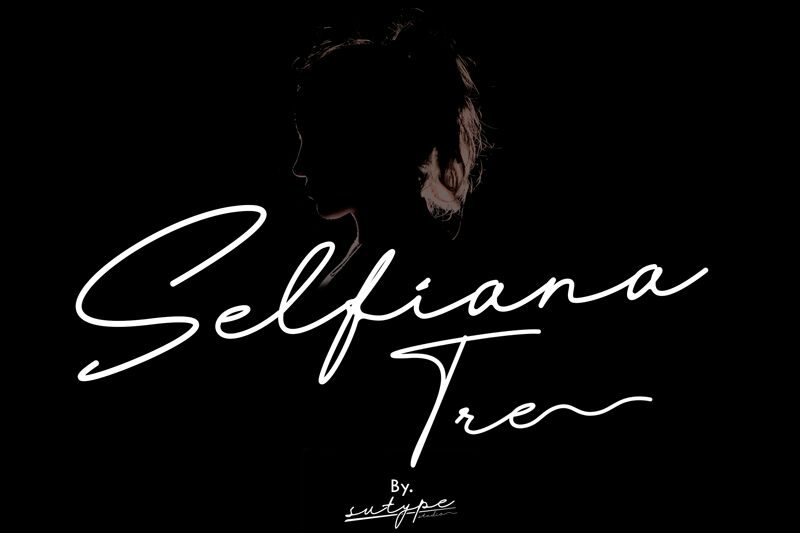 Selfiana Tre Schriftart