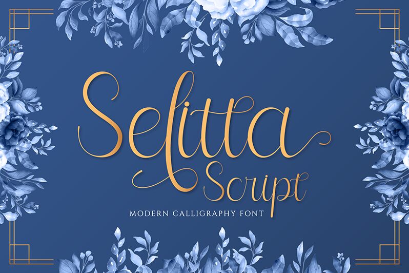 Selitta Script Schriftart