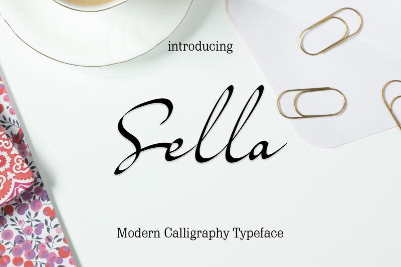 Sella Schriftart