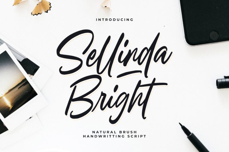 Sellinda Bright Schriftart