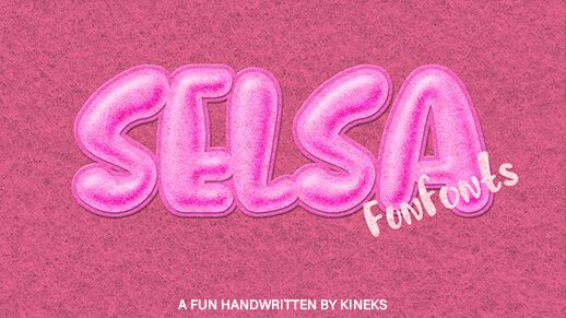 Selsa Schriftart