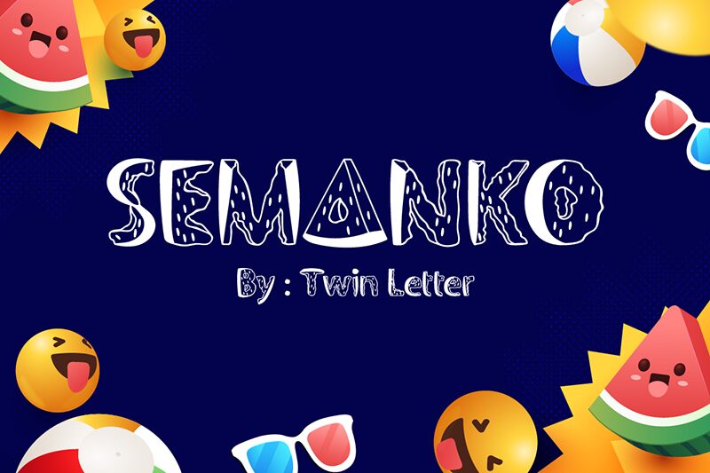 SEMANKO 字体