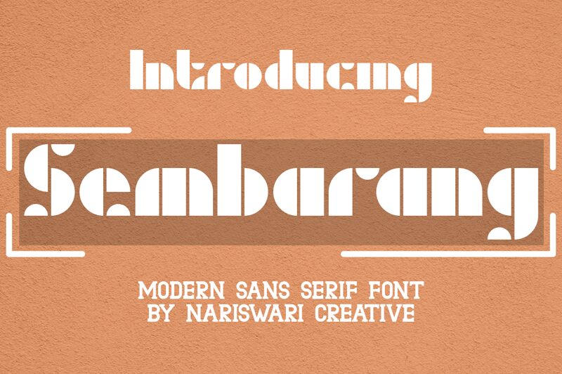 sembarang Schriftart