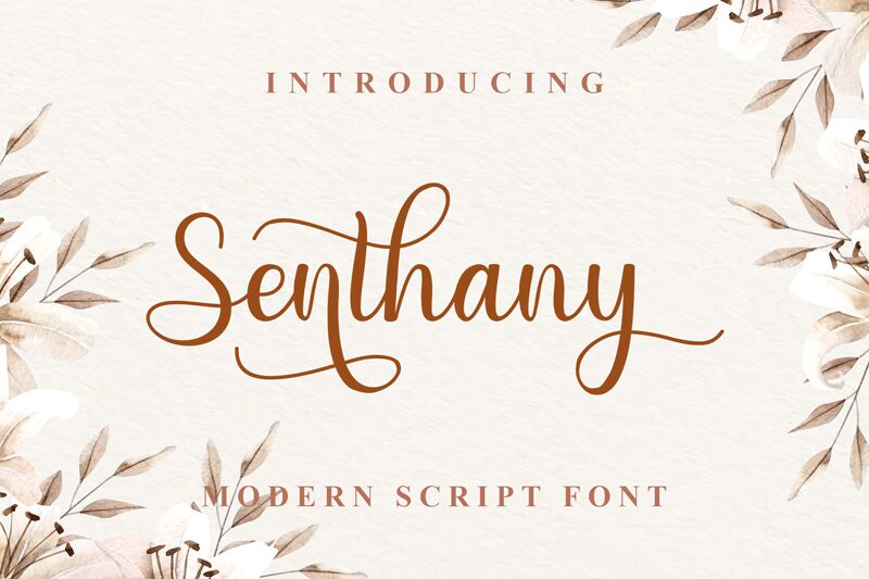 Senthany Font