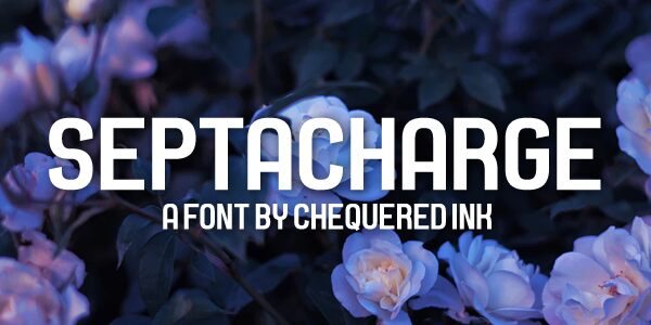 Septacharge Schriftart