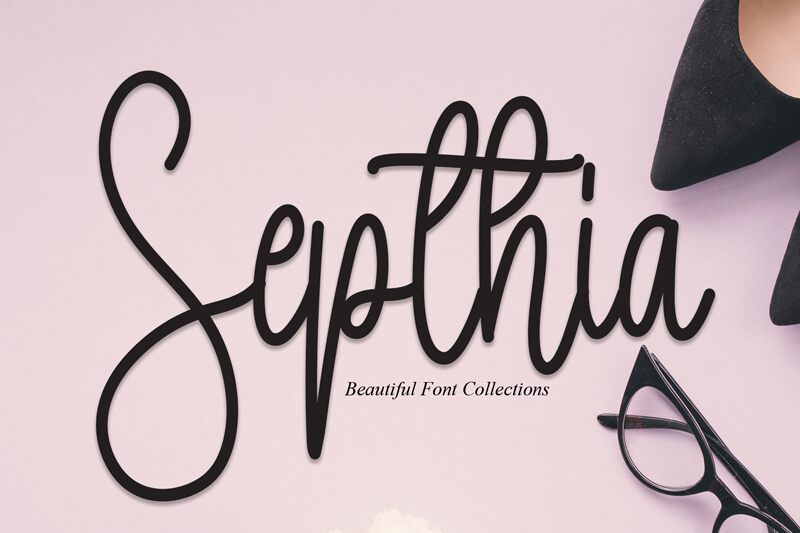 Septhia 字体