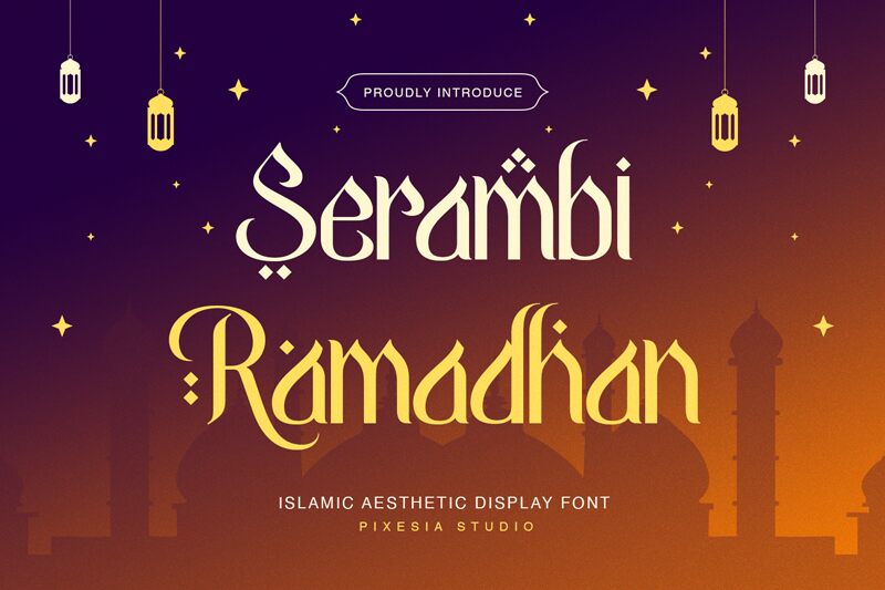 Serambi Ramadhan Font