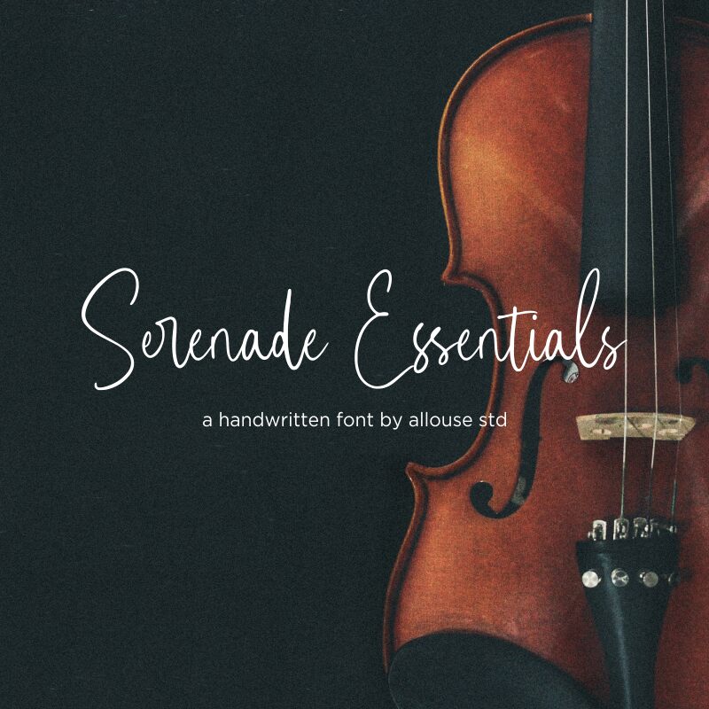 Serenade Essentials Font