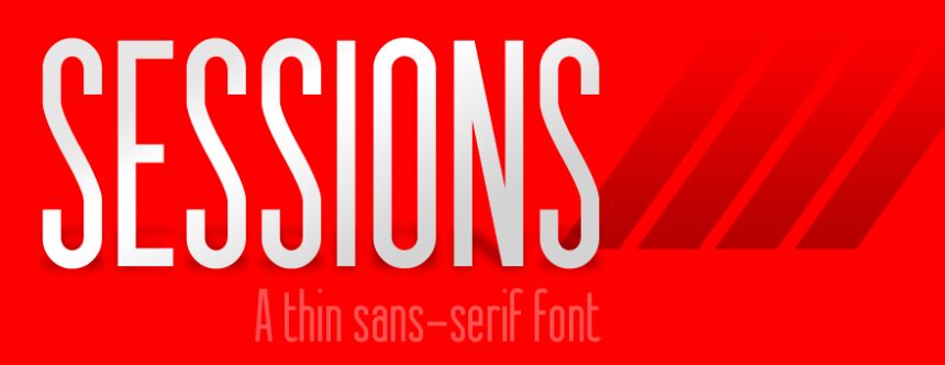 Sessions Druh písma