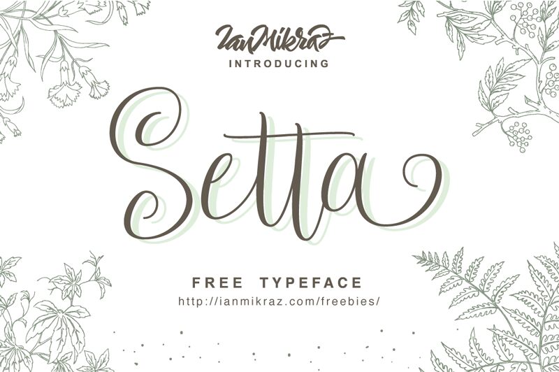 Setta Script Schriftart