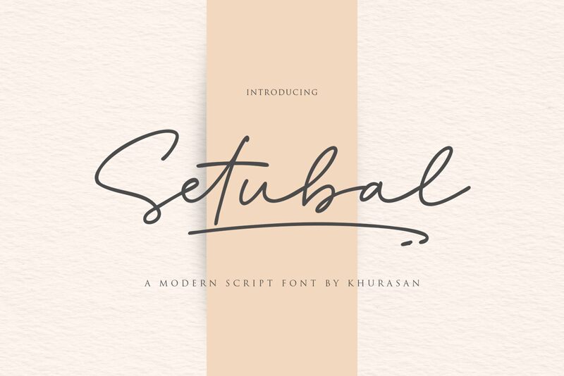 Setubal Schriftart