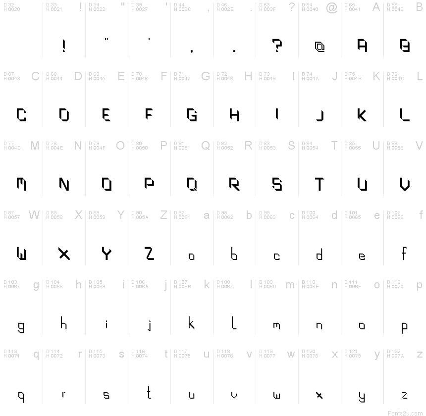 second try Regular font | Fonts2u.com