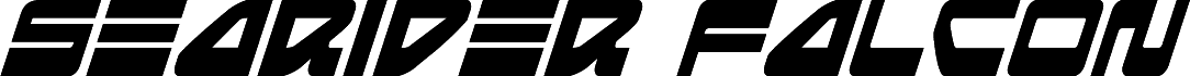 Searider Falcon Condensed Italic