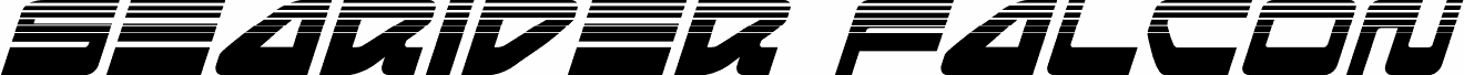 Searider Falcon Halftone Italic