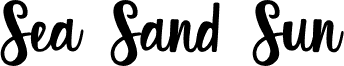 SeaSandSunPersonalUse
