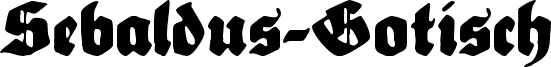 Sebaldus-Gotisch