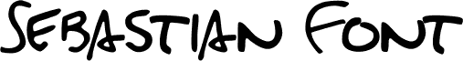 Preview of the Sebastián Font font