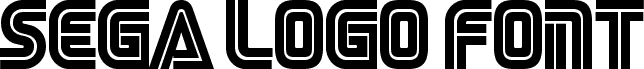 SEGA LOGO FONT