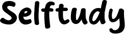 Selftudy 字体