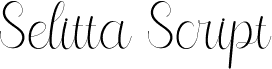 Selitta Script