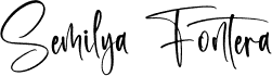 Semilya Fontera font