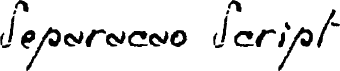 Separação Script