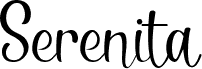 Serenita Script