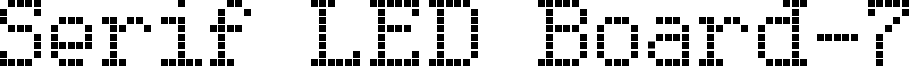 Serif LED Board-7