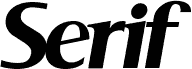 Serif Medium Italic