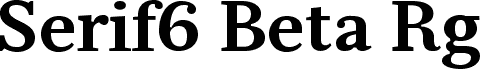Serif6Beta-Bold