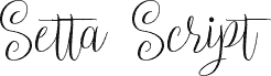 Setta Script Regular