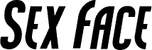 Sex Face Italic Small Caps fuente