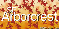 SF Arborcrest Czcionka
