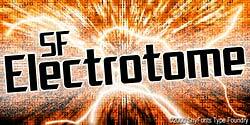 SF Electrotome フォント